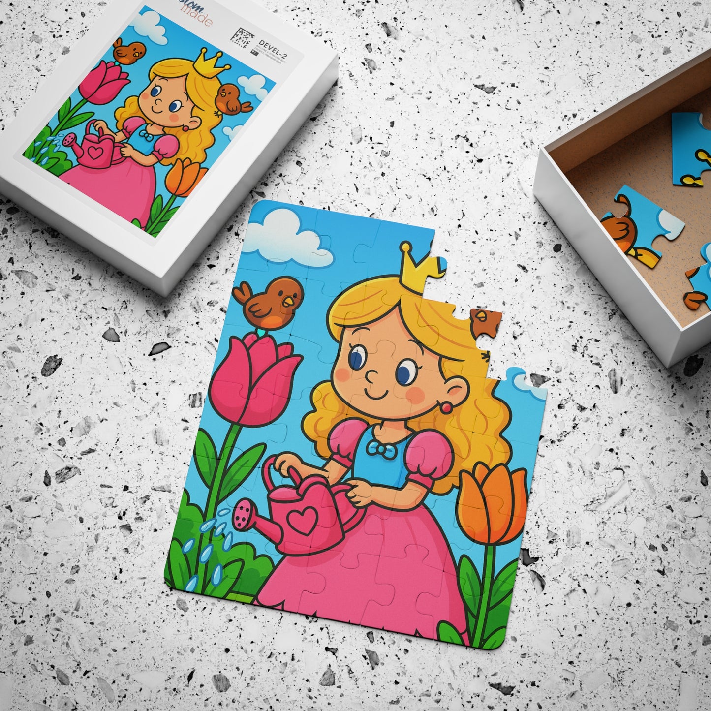 Princess Garden Kids' 30-Piece Puzzle - Fun & Interactive Learning Toy