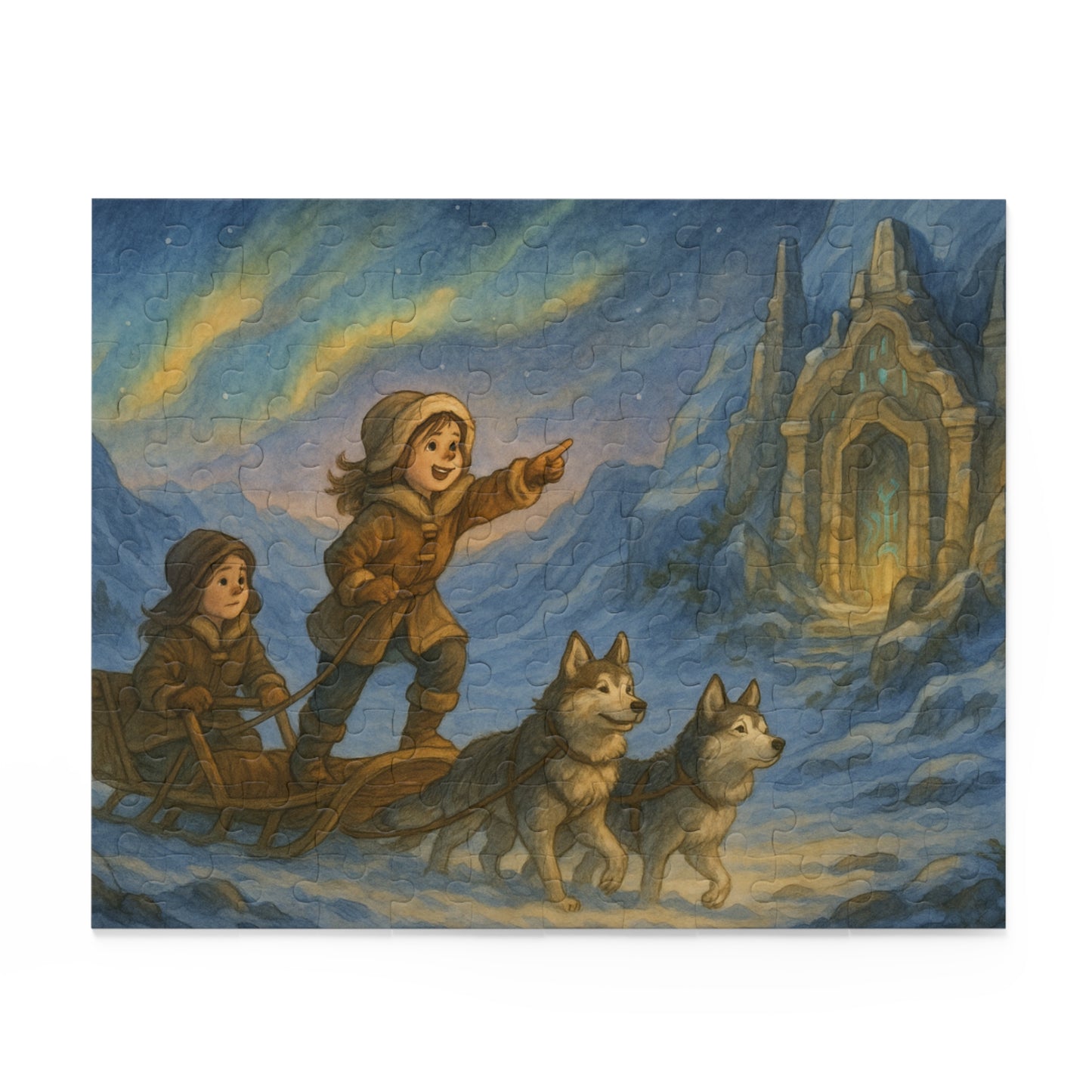 Two sistes travel to Antartica with their dogs