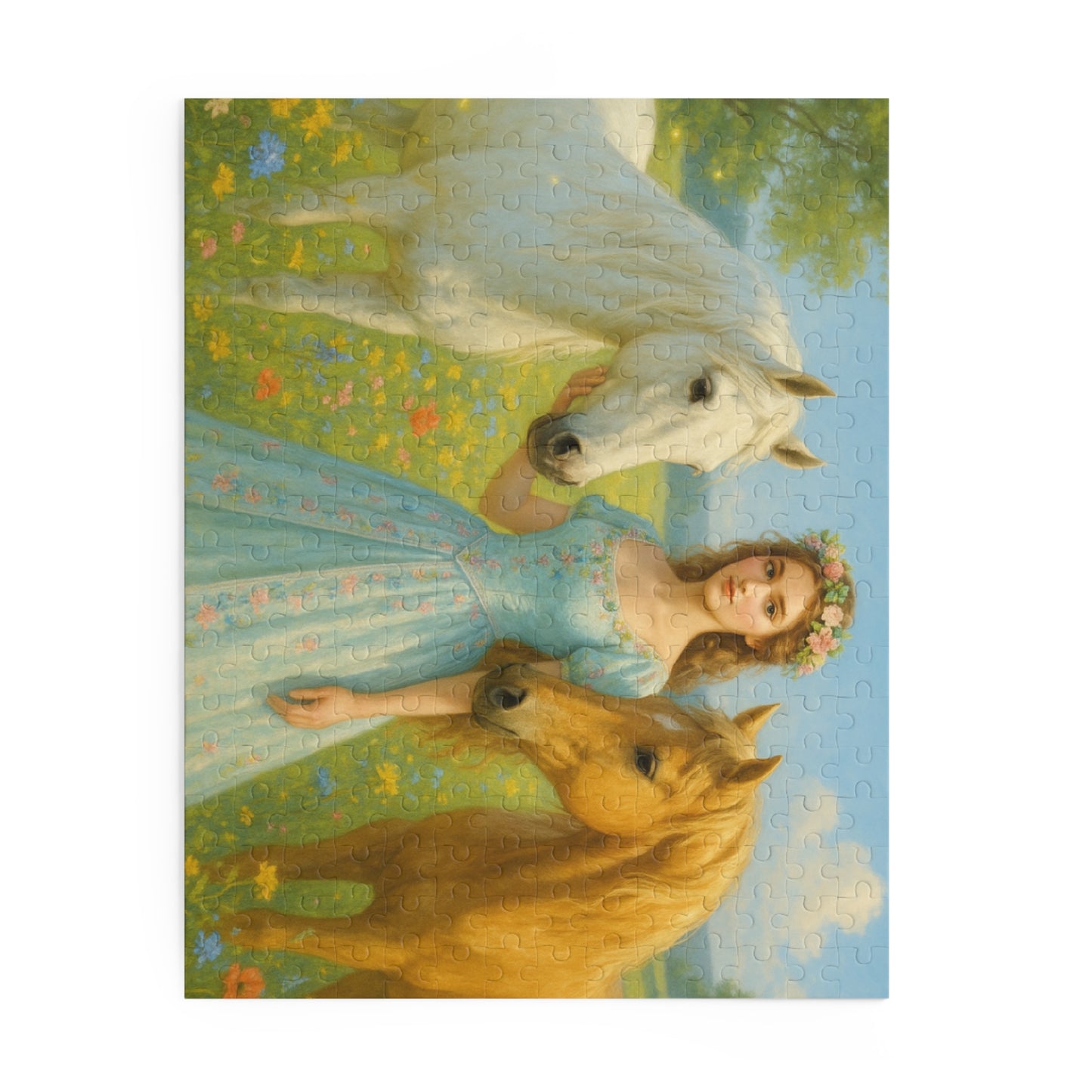 Dreamy Equine Princess - Horse Lover’s Artwork