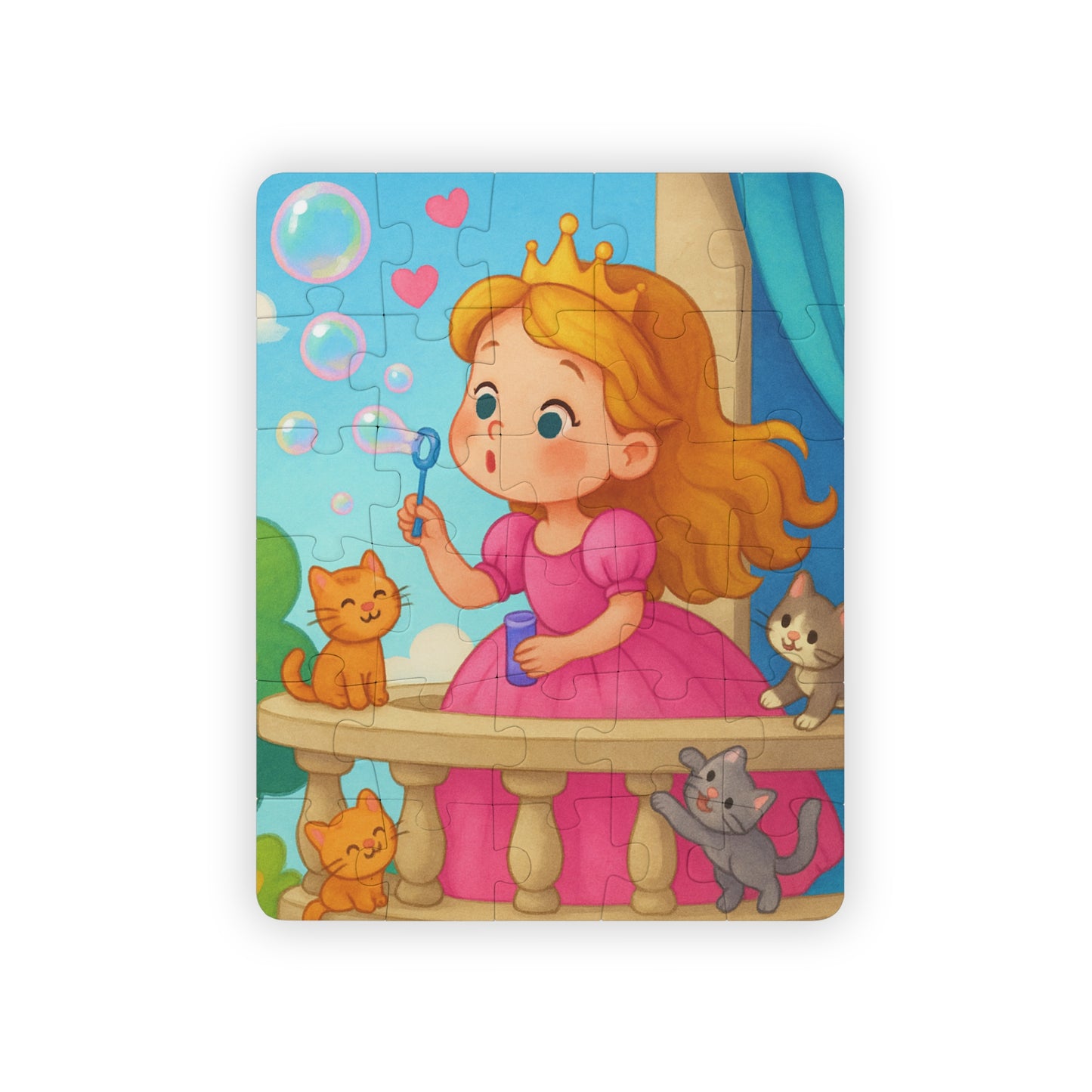 Princess Bubble Adventure 30-Piece Kids' Puzzle