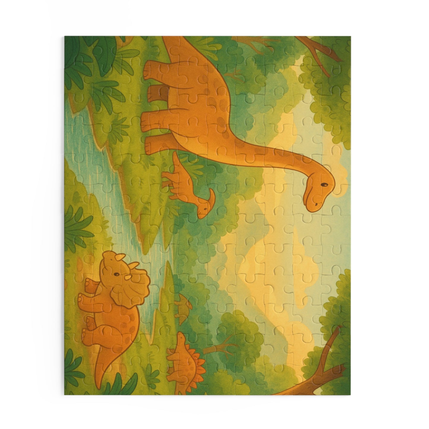 Dinosaur Adventure Puzzle - Fun Family Activity for Kids