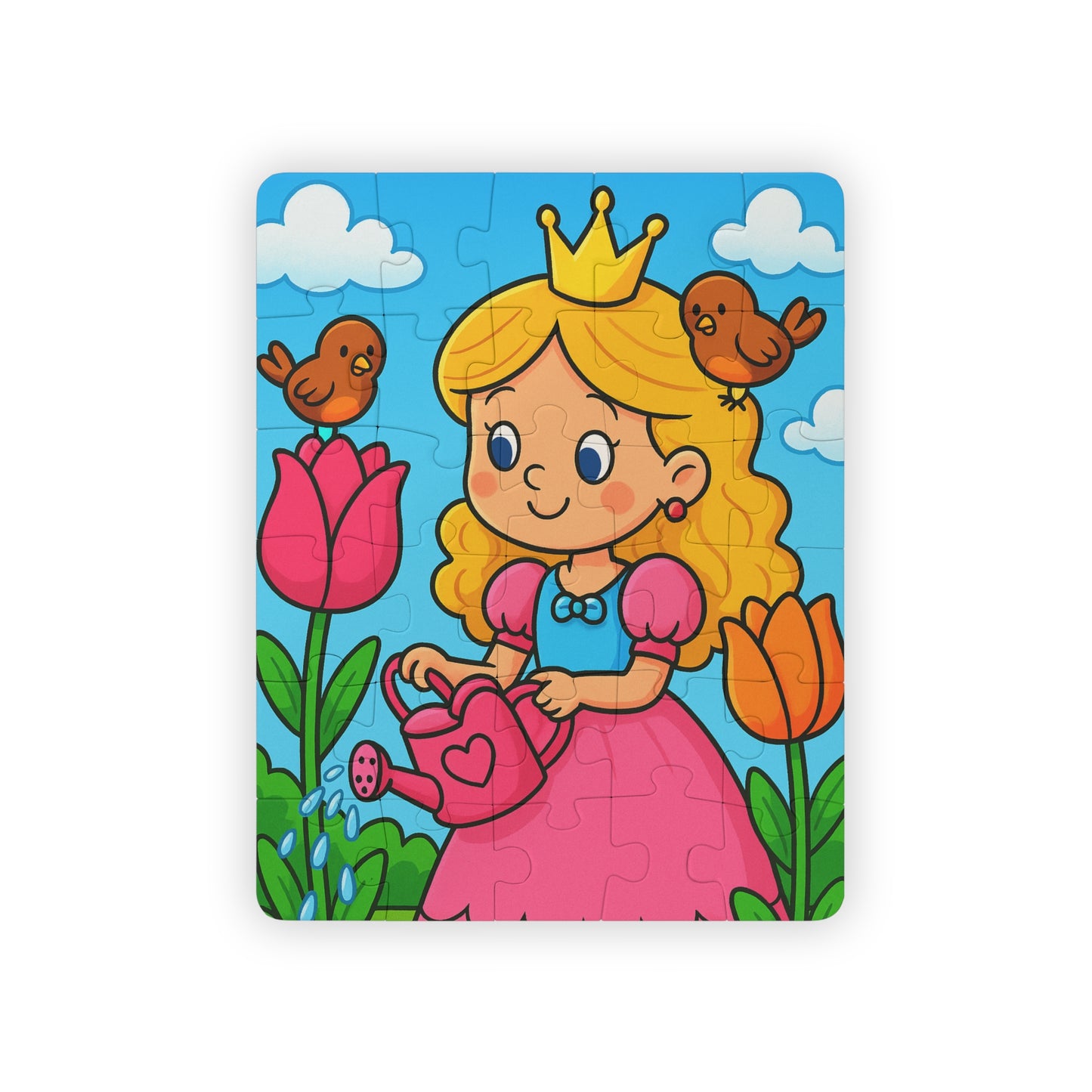 Princess Garden Kids' 30-Piece Puzzle - Fun & Interactive Learning Toy