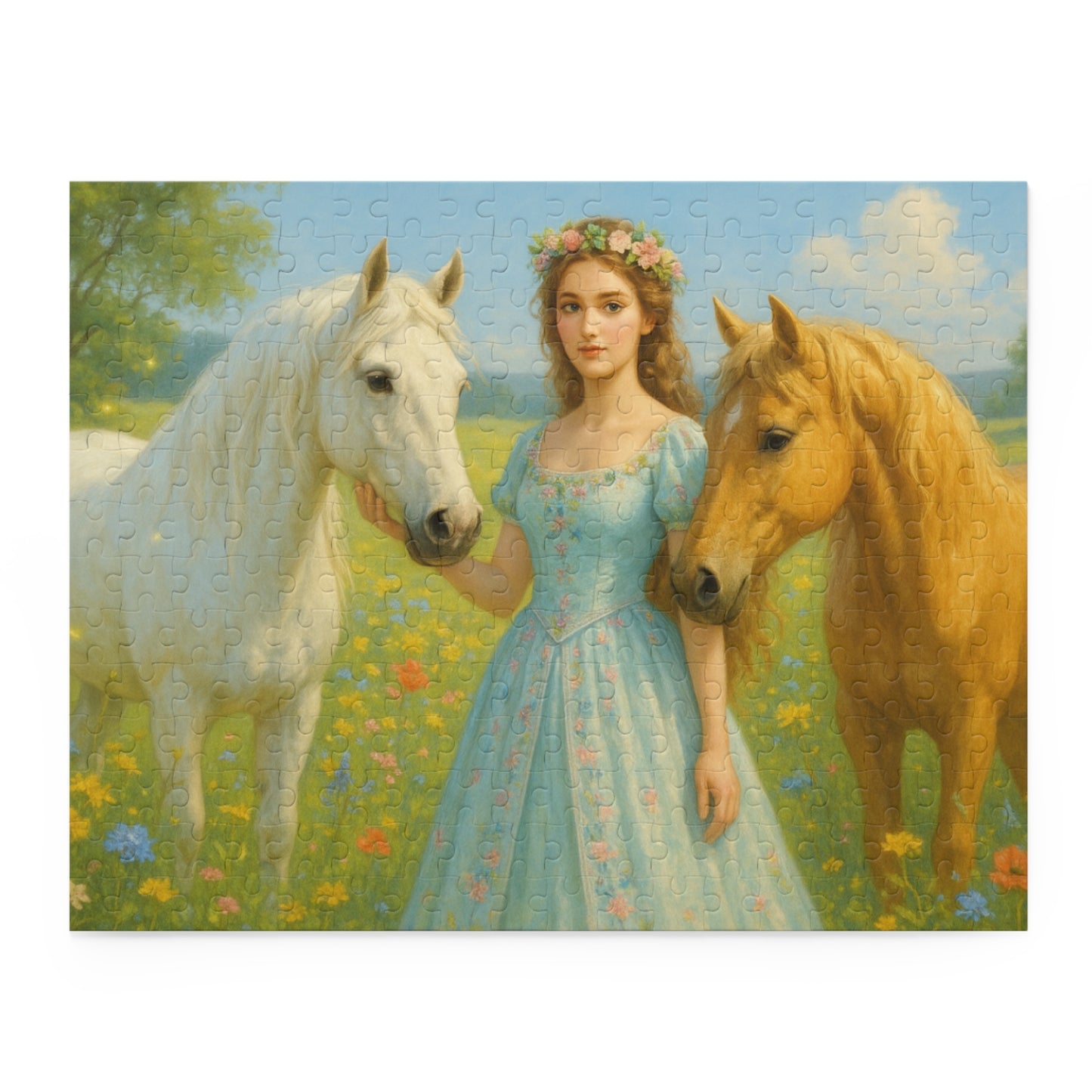 Dreamy Equine Princess - Horse Lover’s Artwork