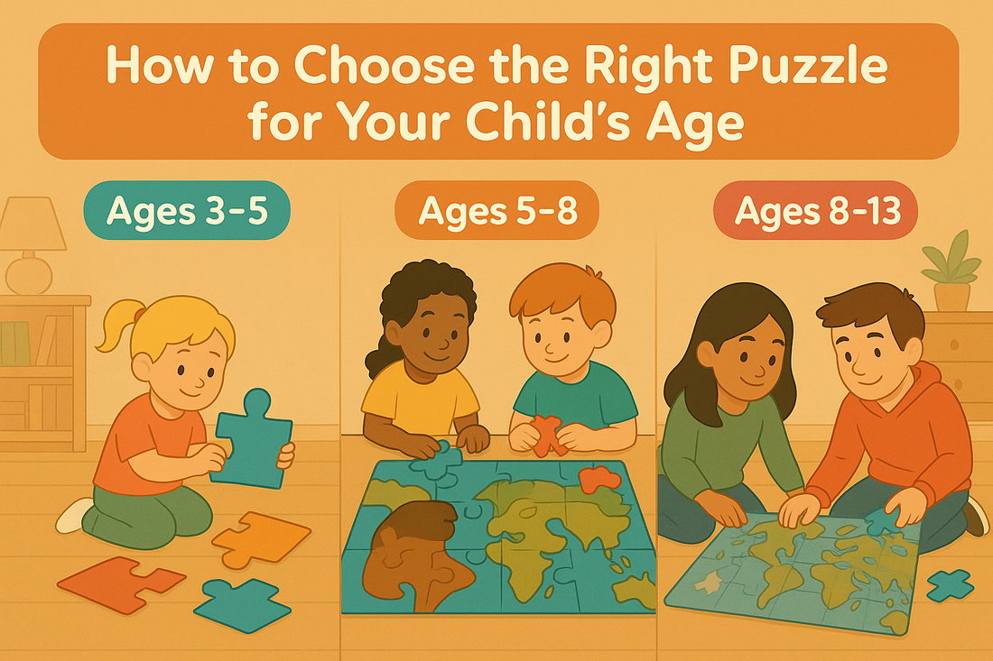 How to Choose the Right Puzzle for Your Child’s Age