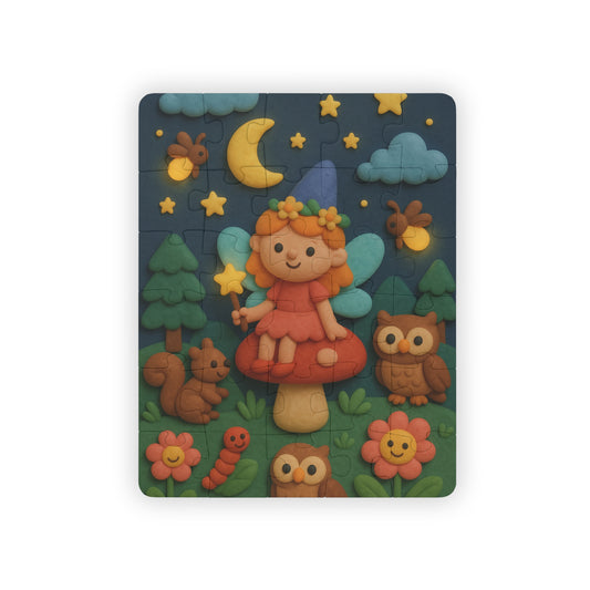 Enchanting  Fairy Garden with Animal Friends