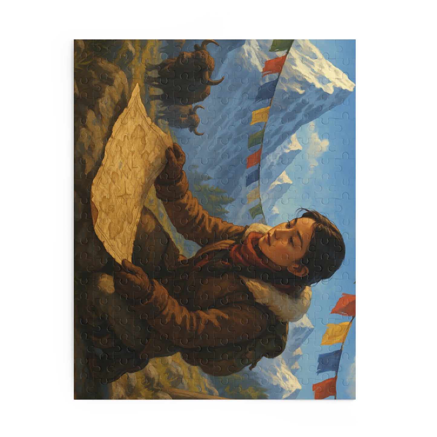 Explorer in the Himalayas