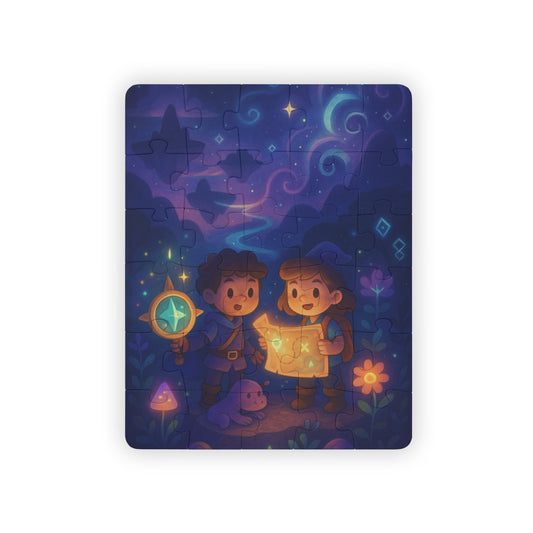 Enchanted Adventure Magical Night Scene