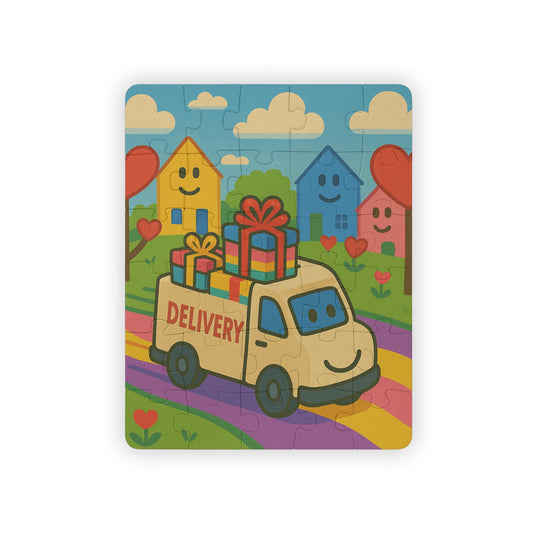 Sunny the Delivery Van – Gift Drop Puzzle