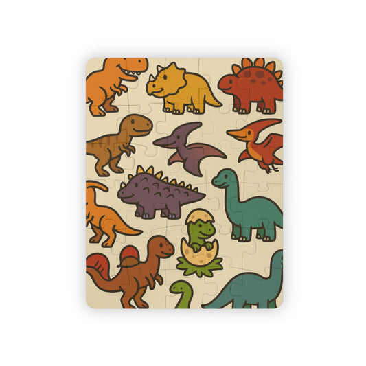 Dinosaur Kids' Puzzle - Fun 30-Piece Educational Game for Children