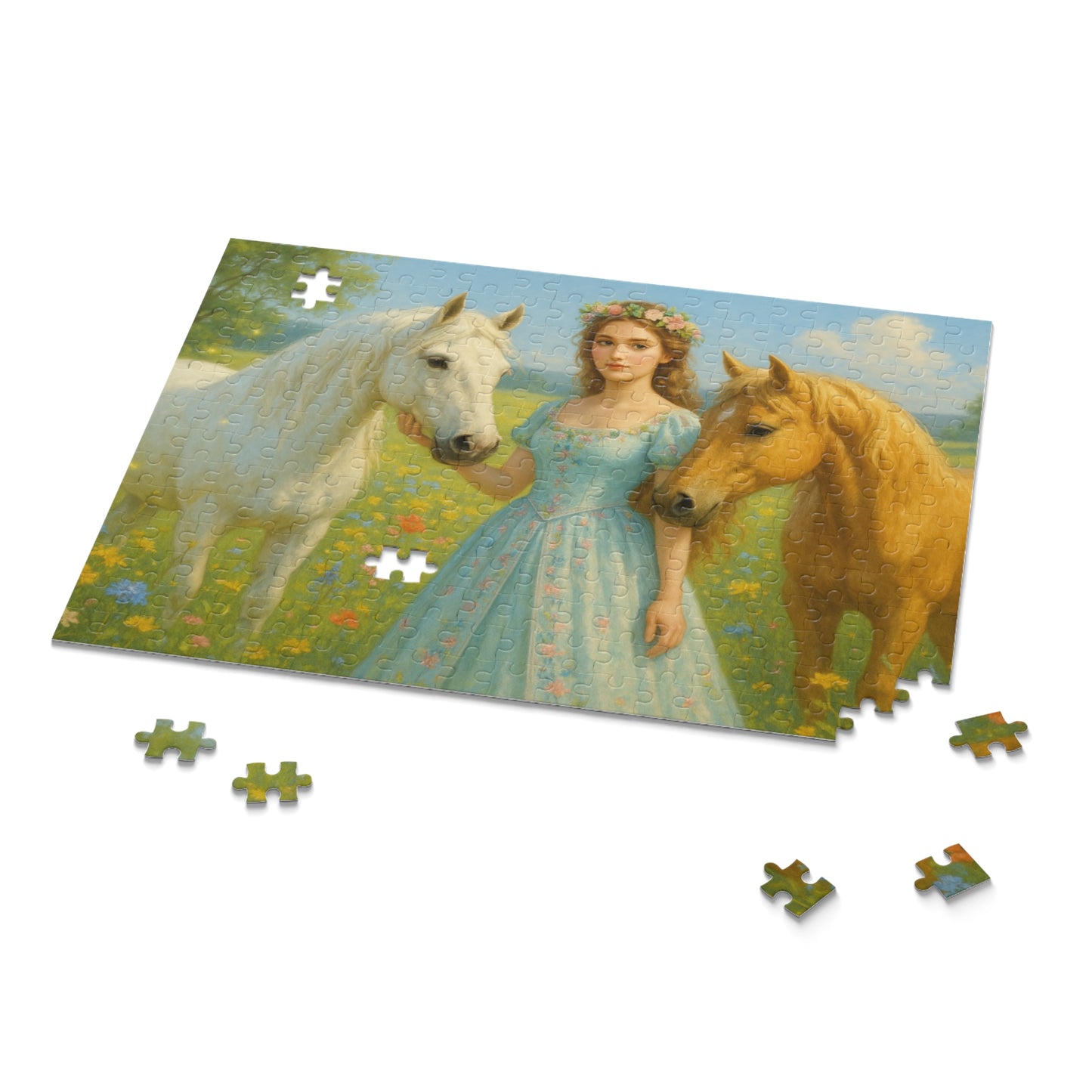 Dreamy Equine Princess - Horse Lover’s Artwork