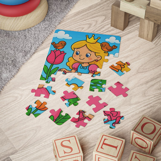 Princess Garden Kids' 30-Piece Puzzle - Fun & Interactive Learning Toy