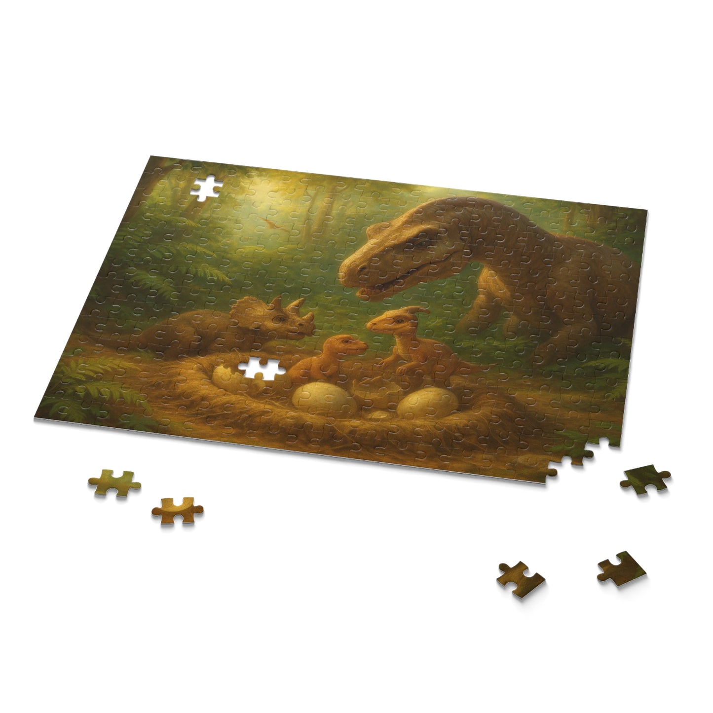 Dinosaur Family Puzzle - Perfect for Kids and Family Fun