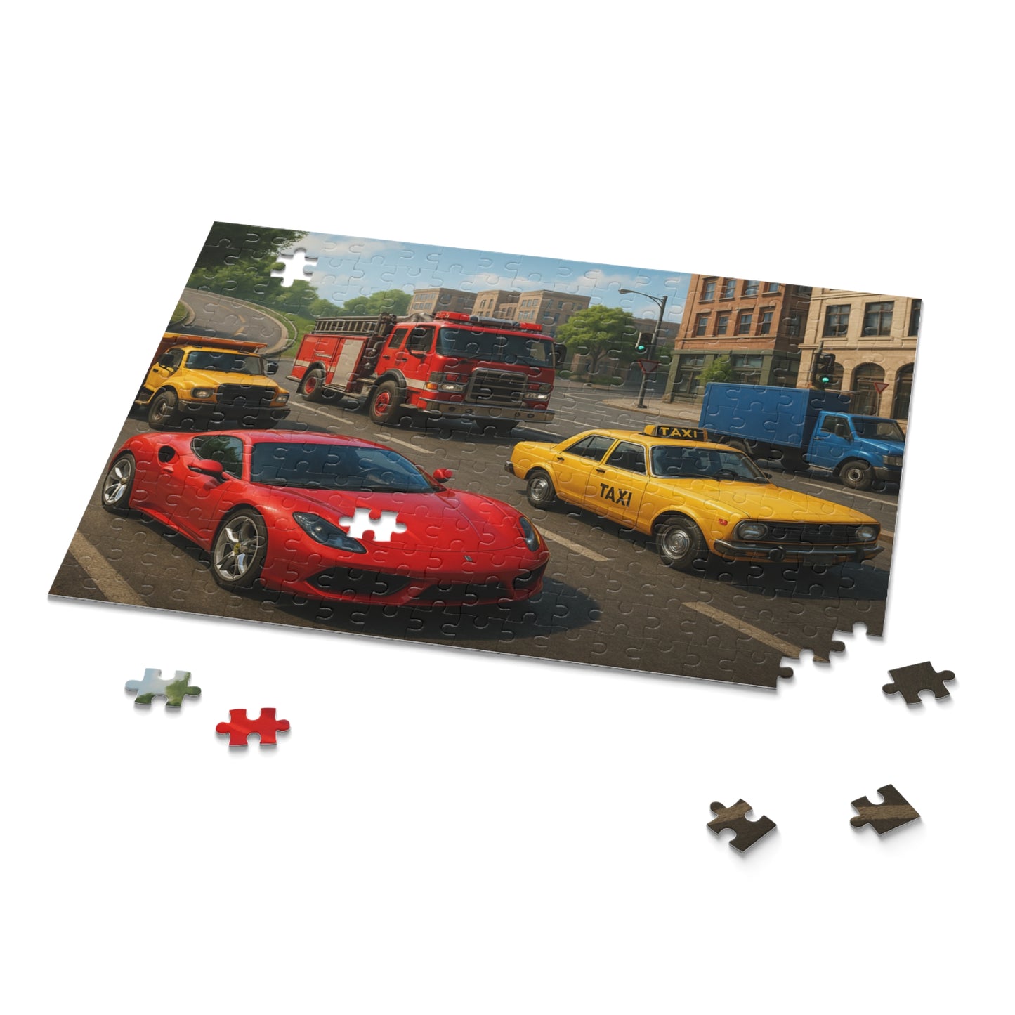 New York Traffic Scene Puzzle