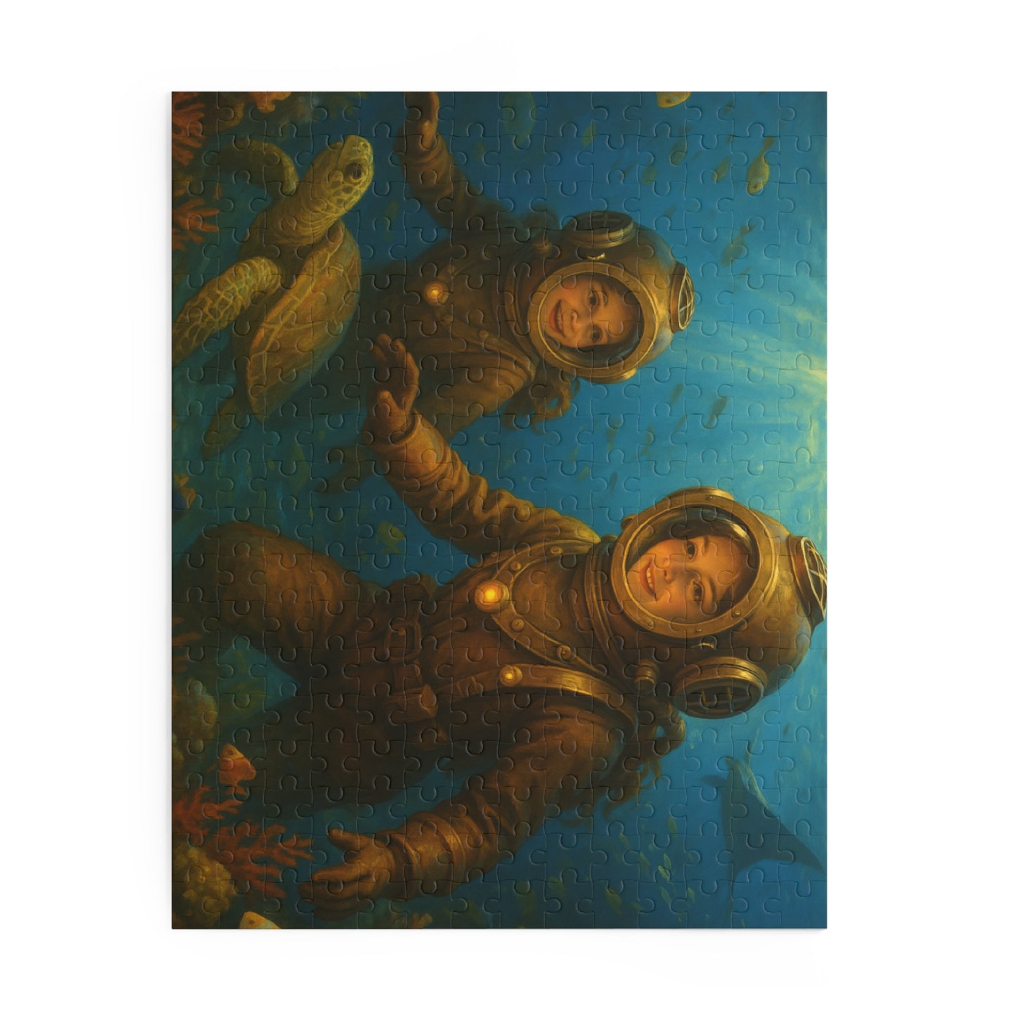 Sisters’ Underwater Expedition