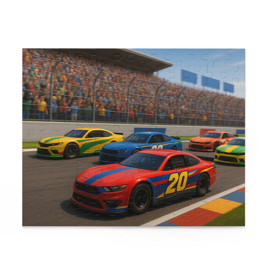 Racing Car Puzzle Set, Perfect for Racing Fans