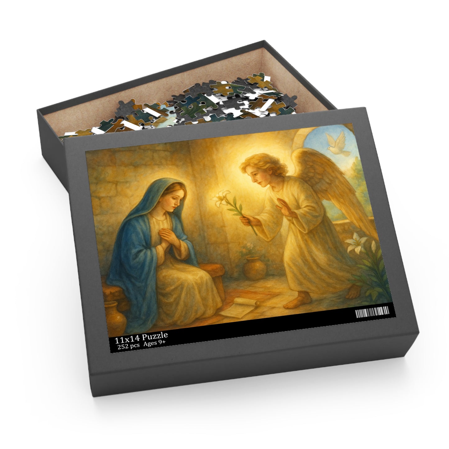 Serene Angel & Virgin Mary