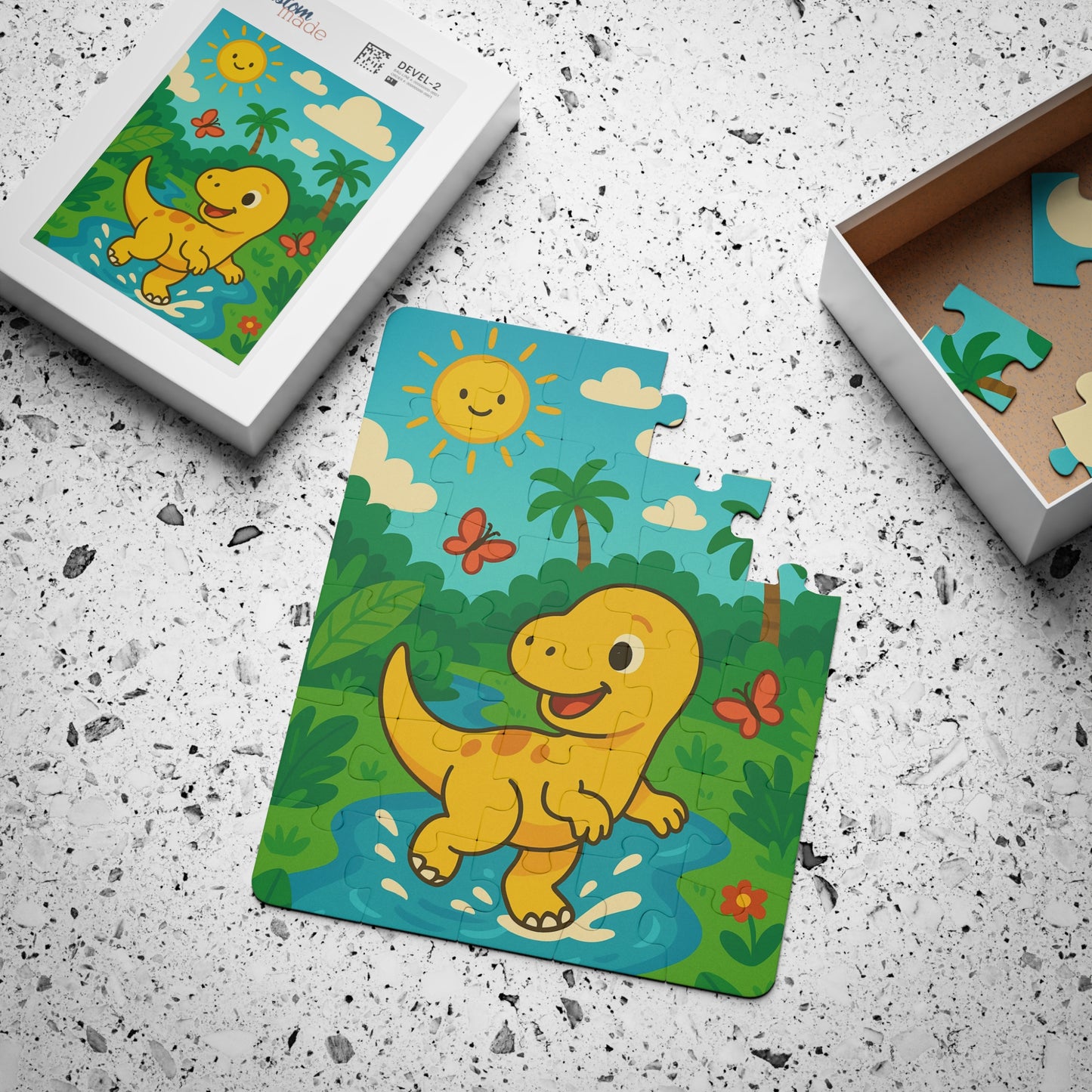Kids' Dinosaur Puzzle - 30-Piece Fun for Young Explorers