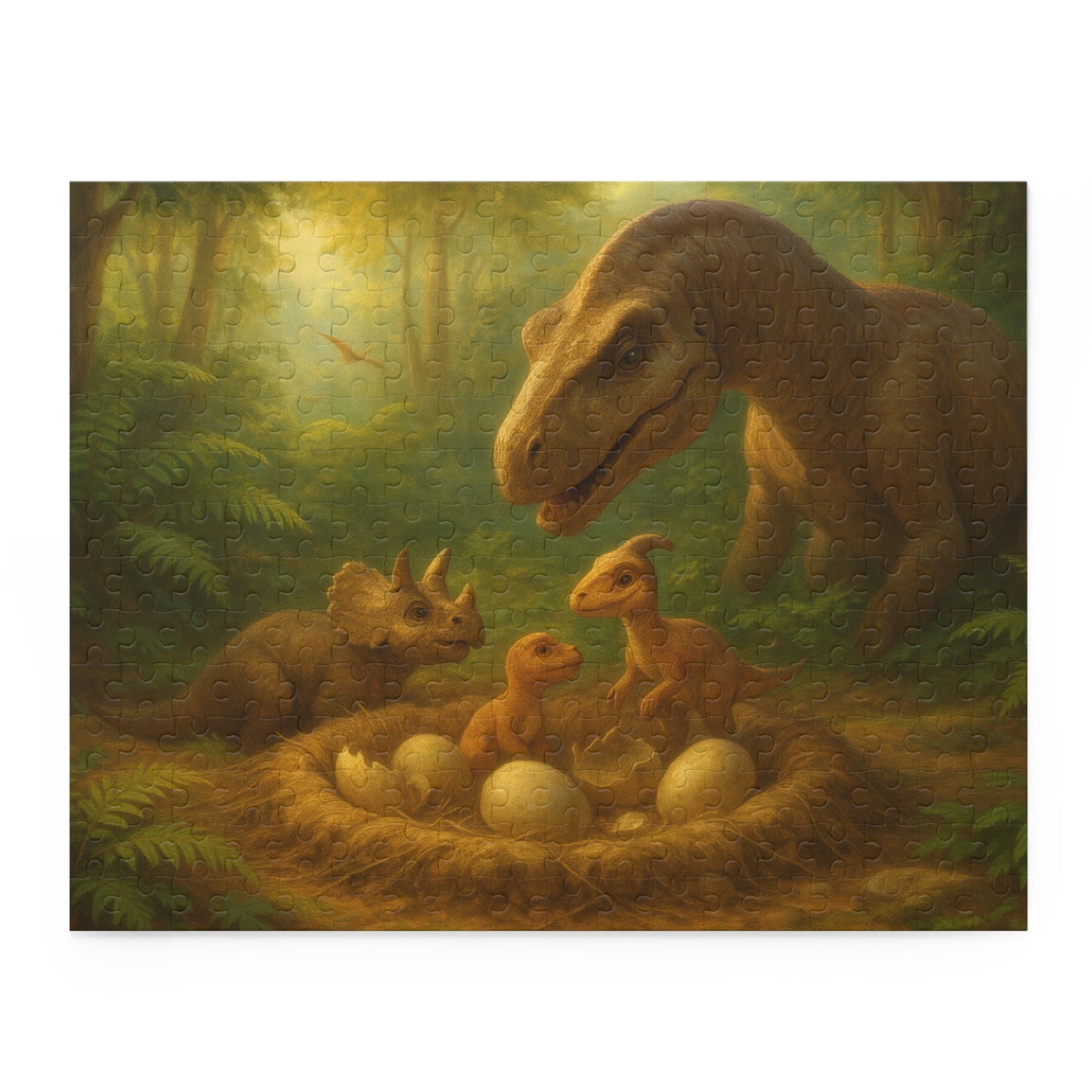 Dinosaur Family Puzzle - Perfect for Kids and Family Fun