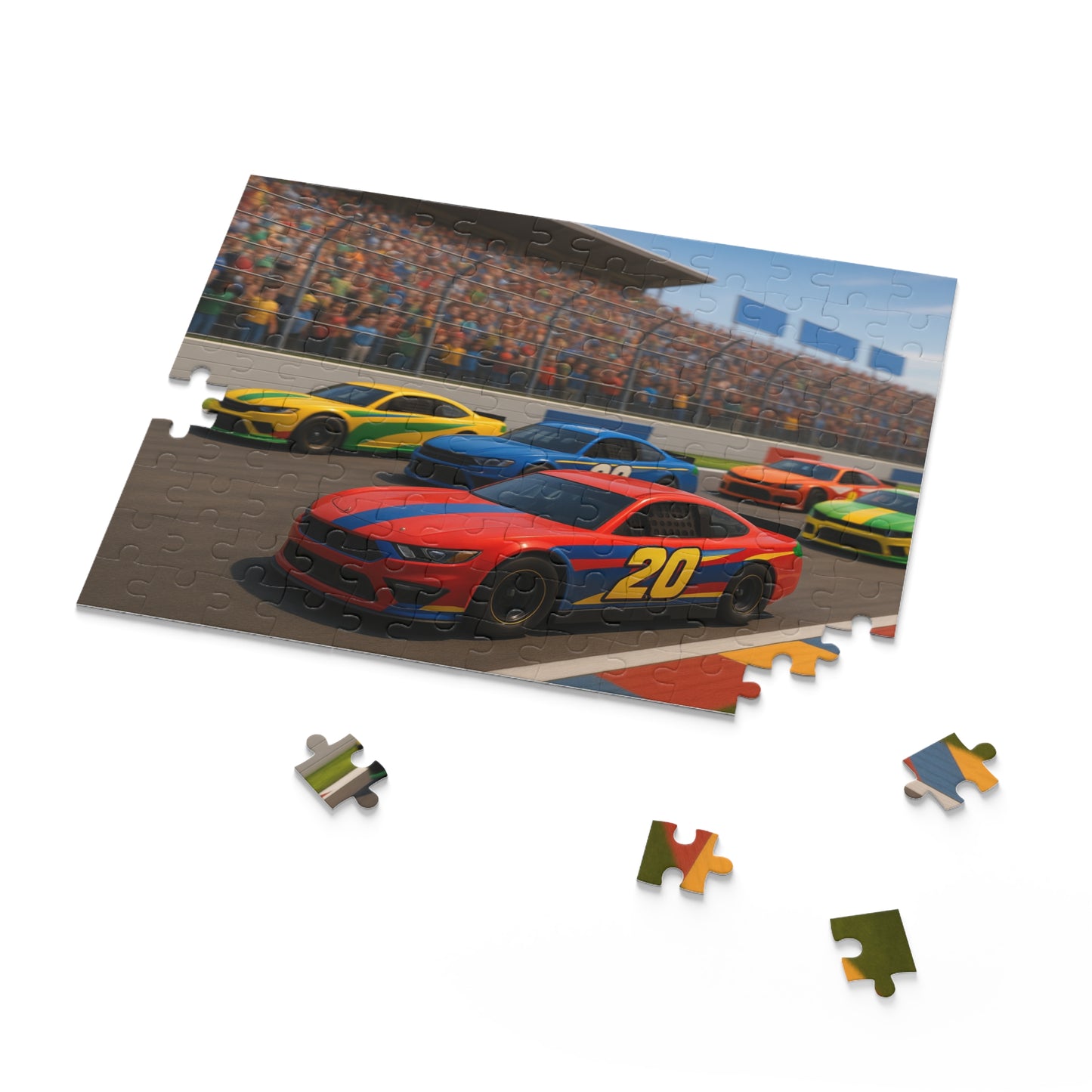 Racing Car Puzzle Set, Perfect for Racing Fans