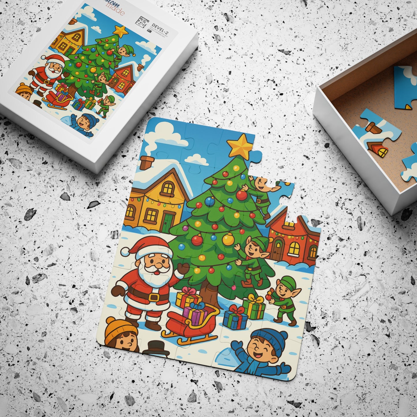 Santa’s Christmas Village – 30-Piece Puzzle