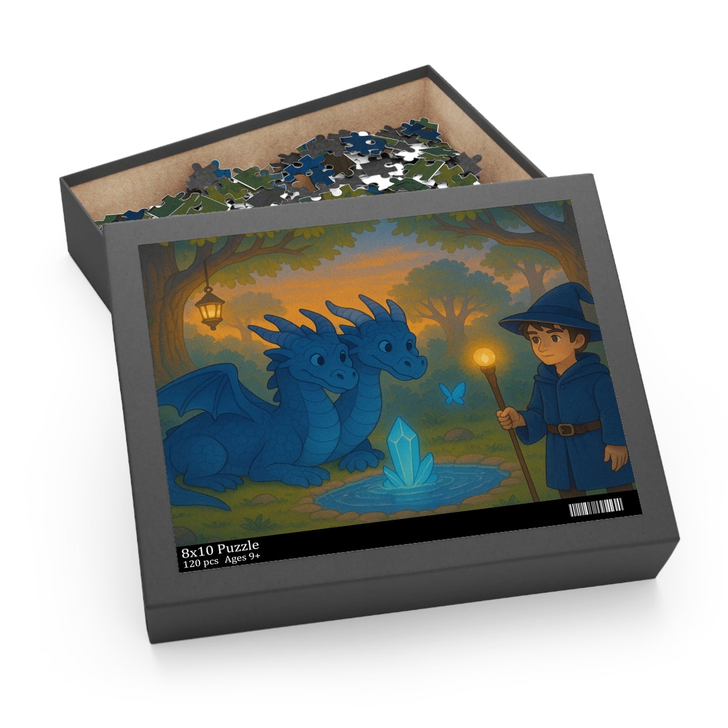 Magical Dragon Puzzle - 120-Piece Fantasy Jigsaw for Kids