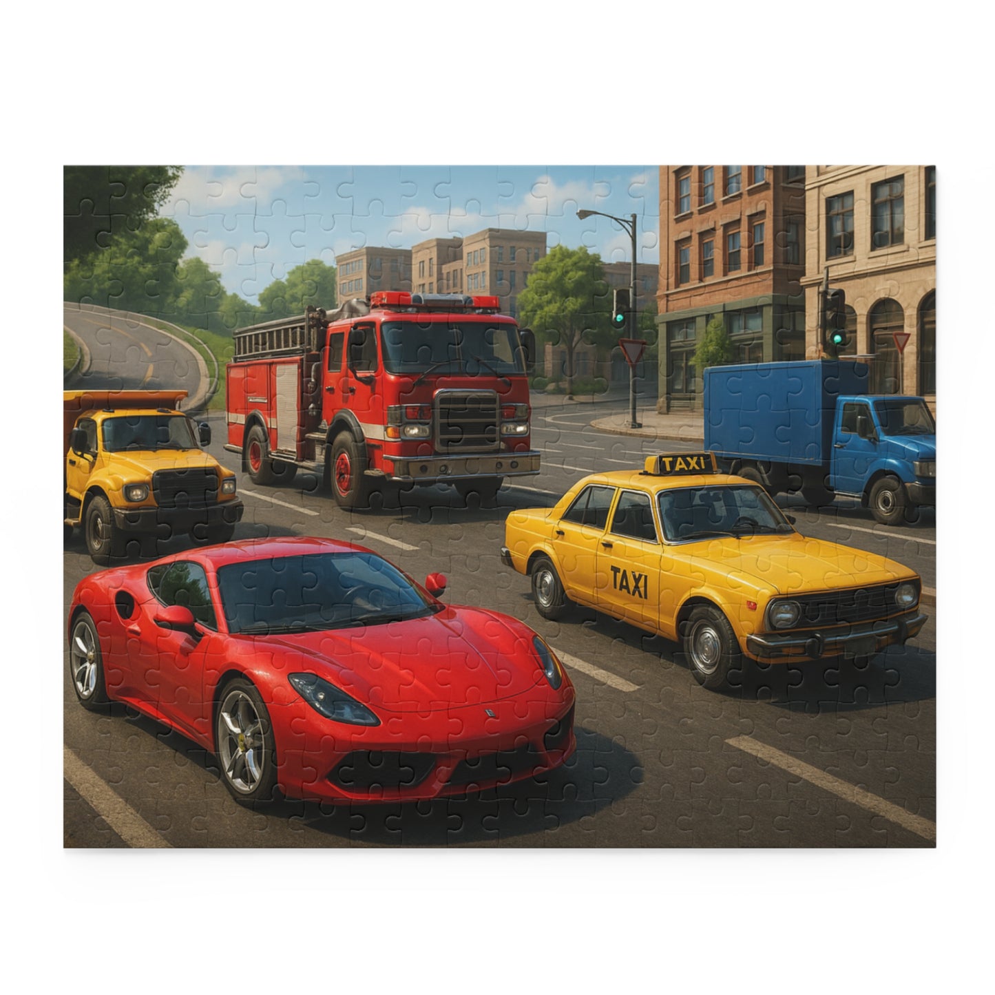 New York Traffic Scene Puzzle