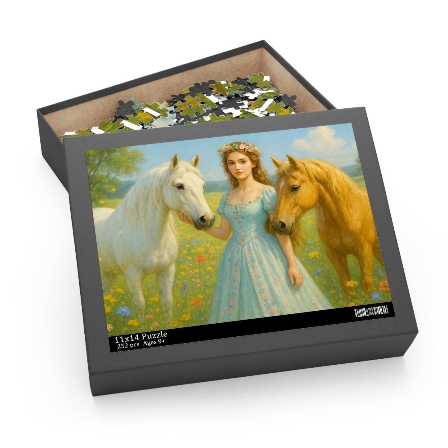 Dreamy Equine Princess - Horse Lover’s Artwork