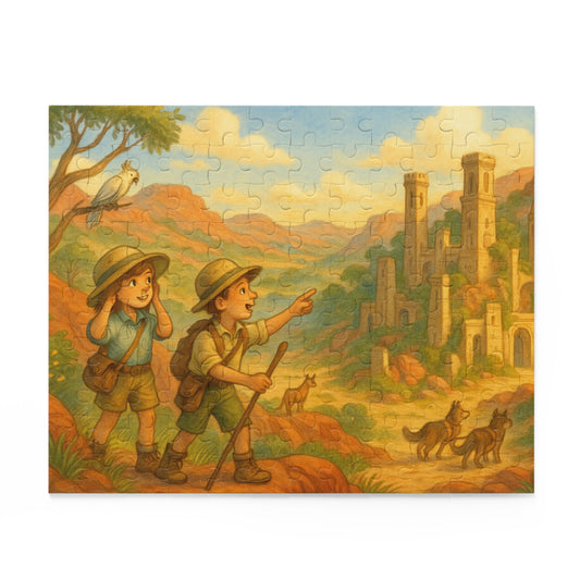 Siblings find the City in the Australian Outback