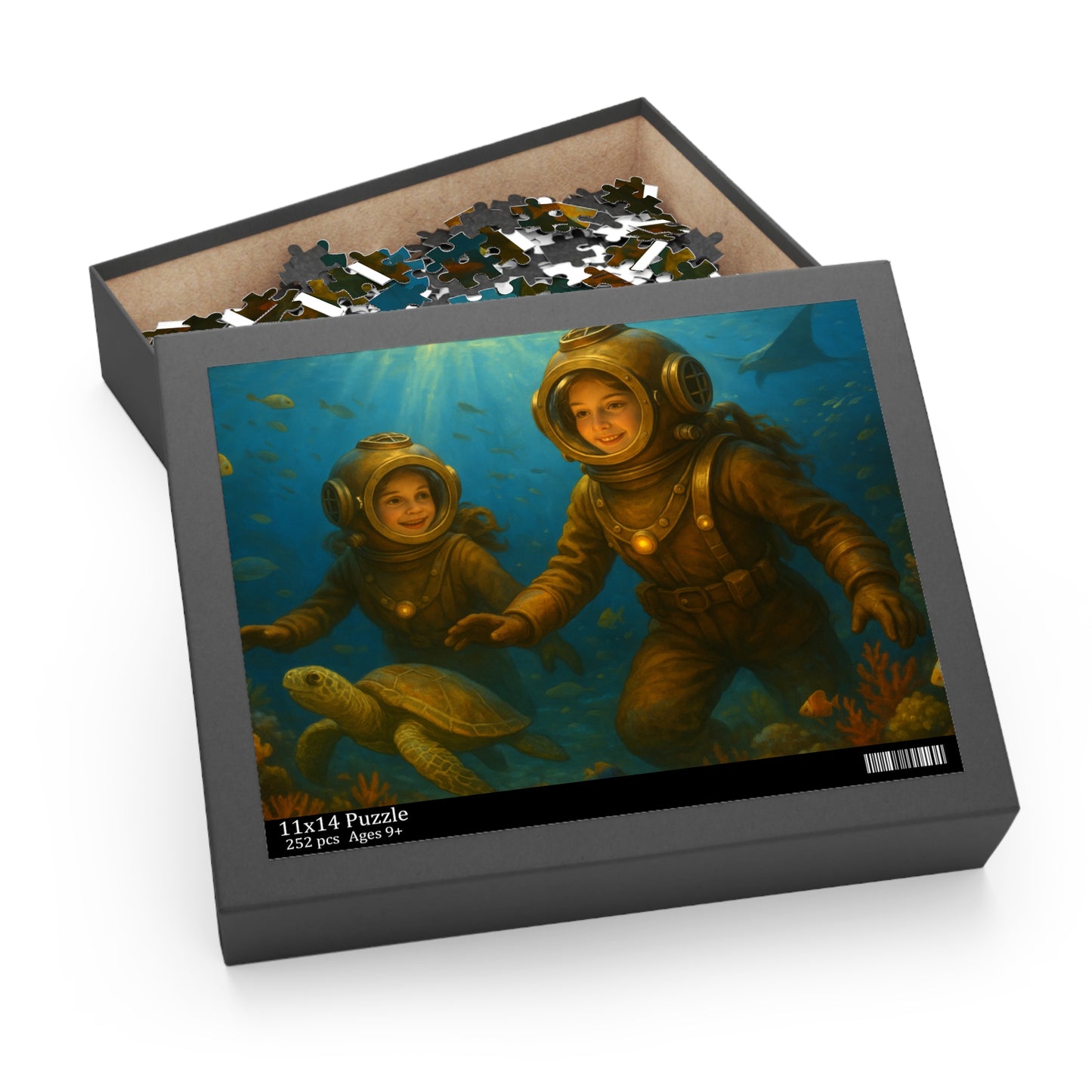 Sisters’ Underwater Expedition