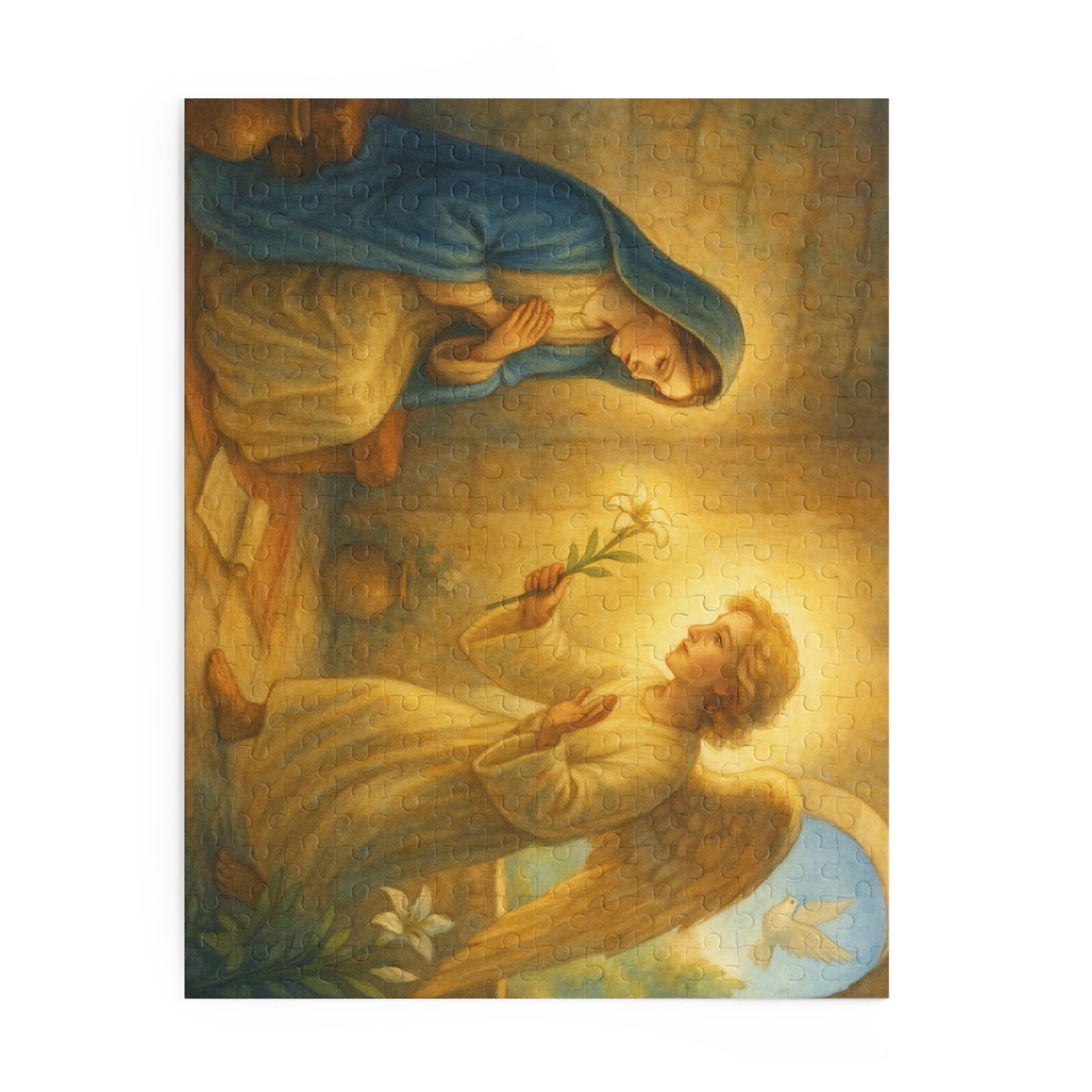 Serene Angel & Virgin Mary