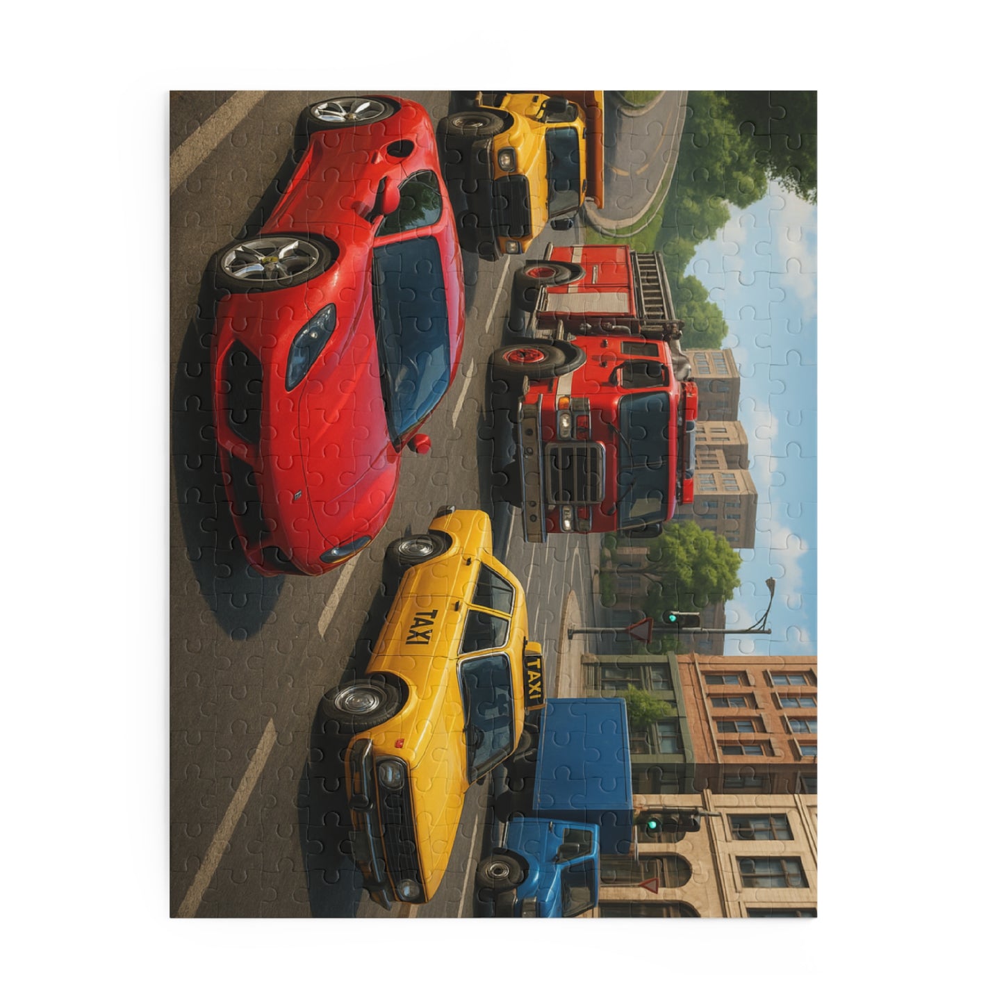 New York Traffic Scene Puzzle