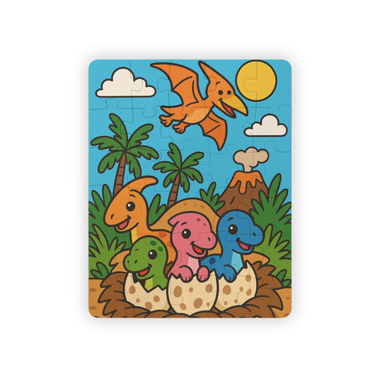 Dinosaur Adventure Kids' Puzzle - 30-Piece Fun for Young Explorers