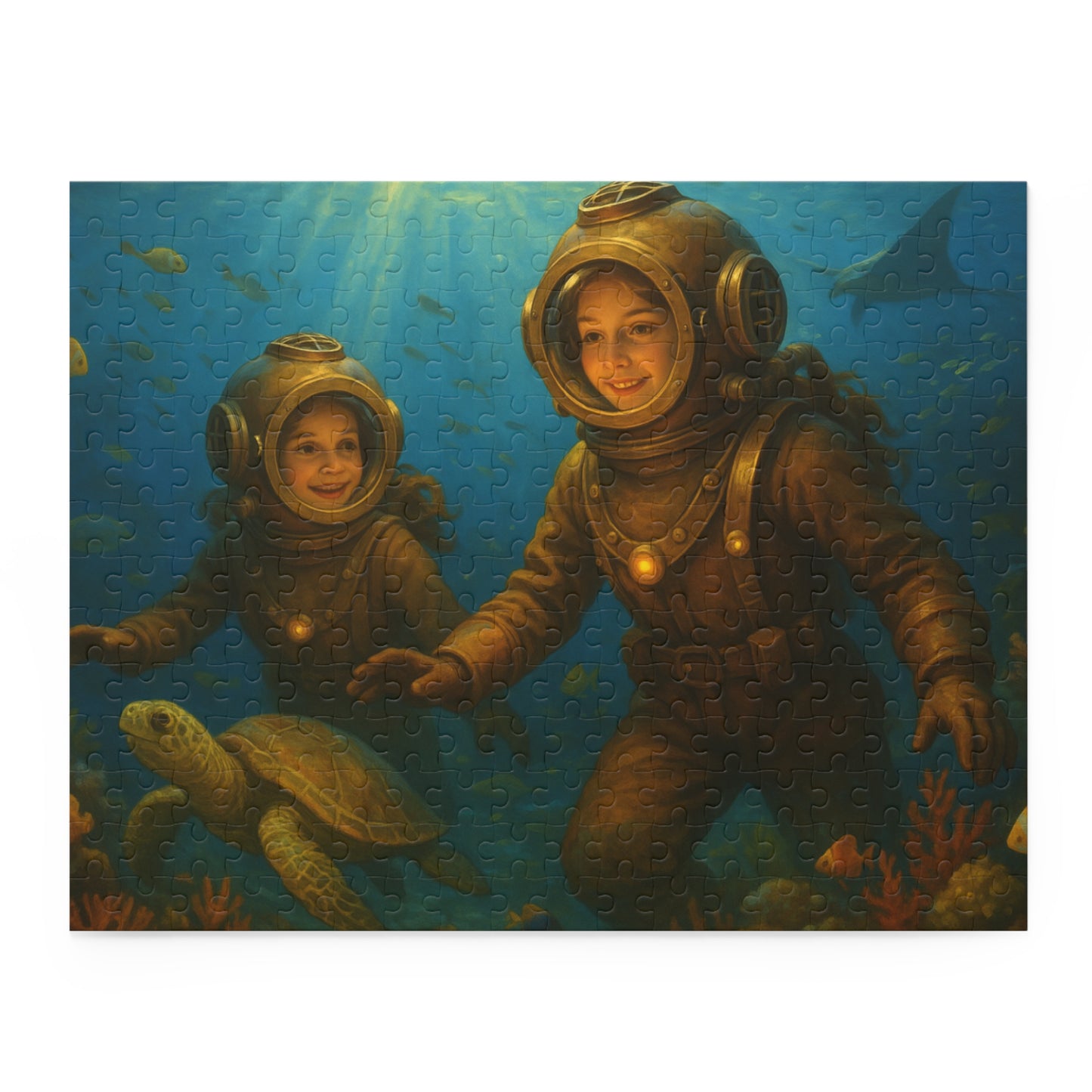 Sisters’ Underwater Expedition