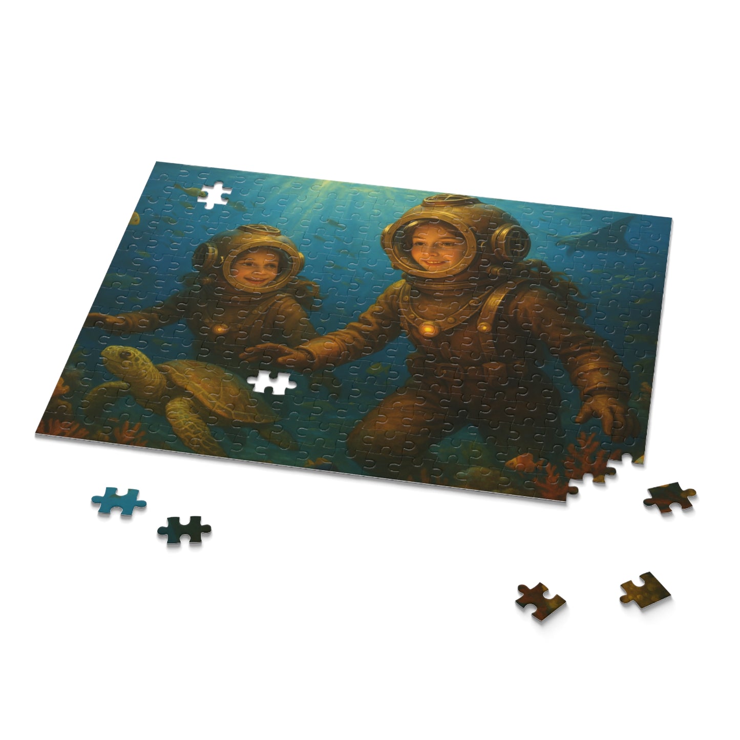 Sisters’ Underwater Expedition